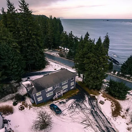 The Rogue Wave-Beach Access, Ocean Views, Private Kodiak Exterior photo